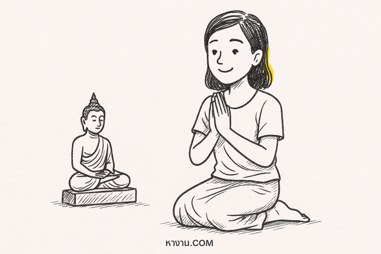 คำอธิษฐาน ก่อนสวดคาถาเงินล้าน