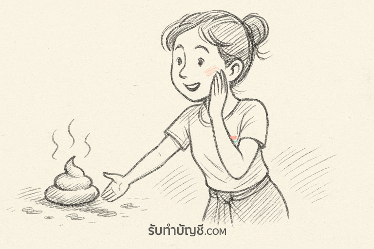 ฝัน เห็นอุจจาระ เรี่ยราด เต็มพื้น