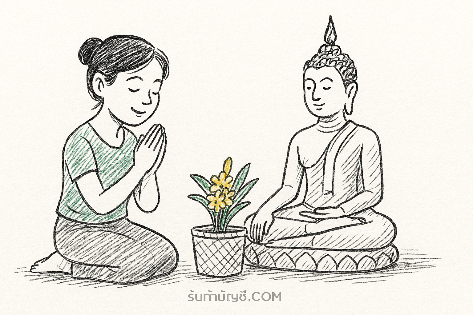 คำอธิษฐาน ก่อน บริจาค