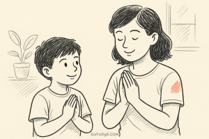 คำอธิษฐาน ให้ลูก เป็นคนดี ทำดี 5 ความแปลง แนวทางการความเมตตา