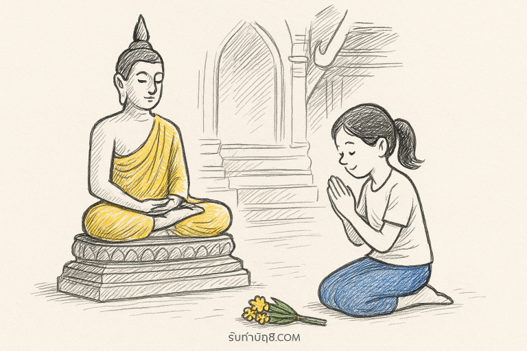 คำอธิษฐาน หลวงพ่อทันใจ พระธาตุดอยคำ
