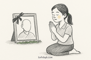 คำอธิษฐานพิธีไว้อาลัยในเวลาความโศกเศร้า 5 อาลัยตามธรรมเนียม?