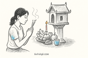 คำอธิษฐาน ไหว้ผีบ้านผีเรือนครองบ้านในครอบครัว 5 ตามความเชื่อ