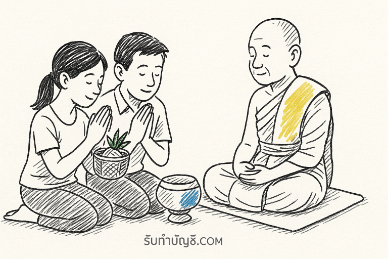 คำอธิษฐาน ถวาย ของ คู่