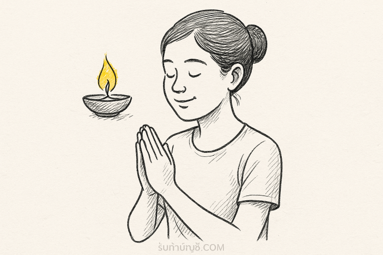 คำอธิษฐาน งดเนื้อสัตว์