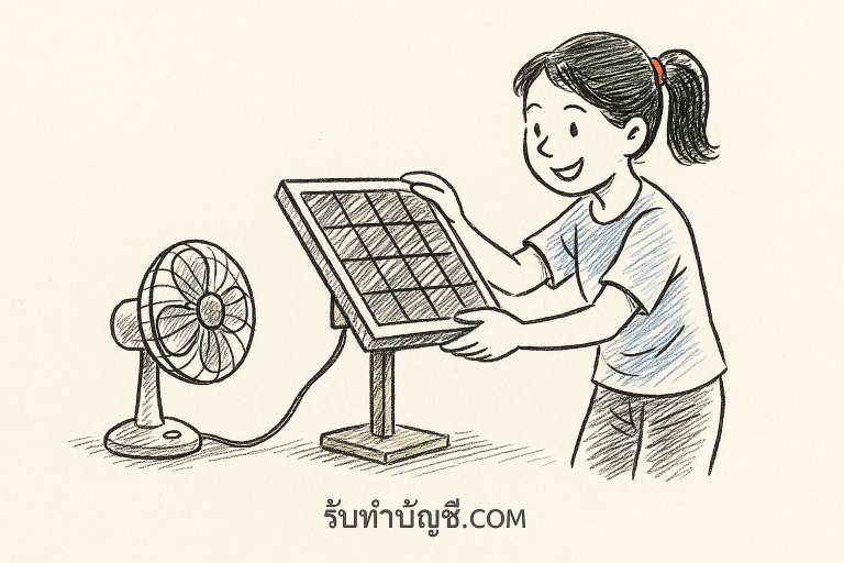 สิ่ง ประดิษฐ์ โซ ล่า เซลล์ ง่ายๆ
