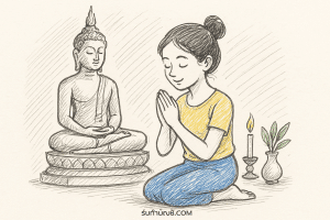 คำอธิษฐานขอพรสิ่งศักดิ์สิทธิ์แบบง่ายๆคนไทย 5 มากจะหาขอพรเสริม