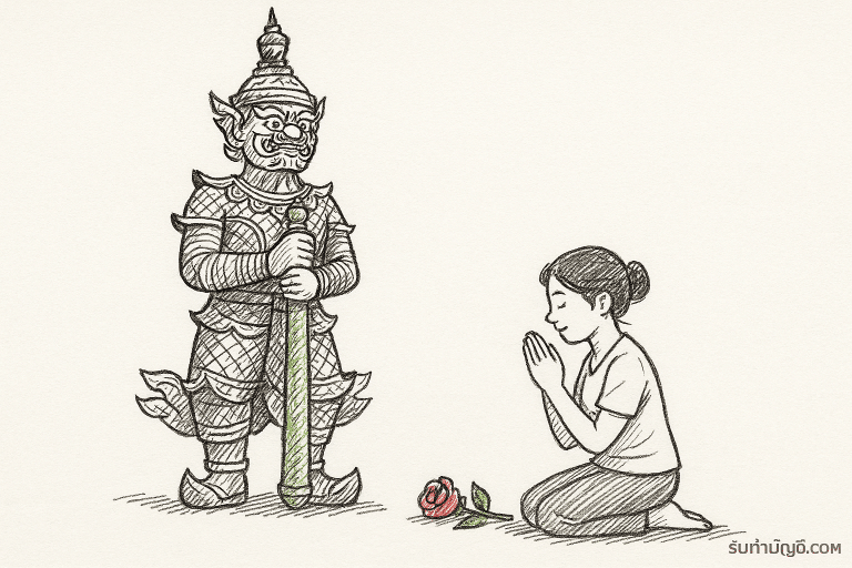 คำอธิษฐาน ท้าวเวสสุวรรณ