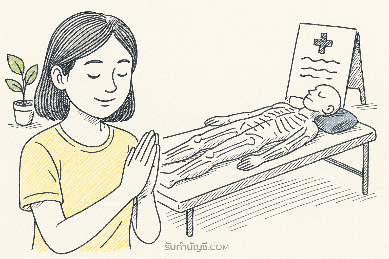 คำอธิษฐาน ก่อน บริจาคร่างกาย