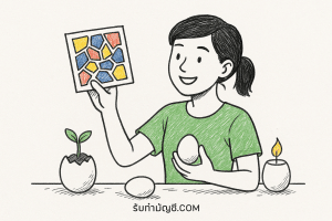 สิ่งประดิษฐ์จากเปลือกไข่ง่ายๆเคยไป 5 จะพาไปสามารถเองที่บ้าน?