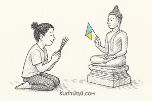 คำอธิษฐานตัดหวายลูกนิมิตกรรมใน 5 เขตอุโบสถของตามพระธรรมโดย