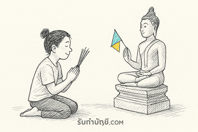 คำอธิษฐาน ตัดหวายลูกนิมิต