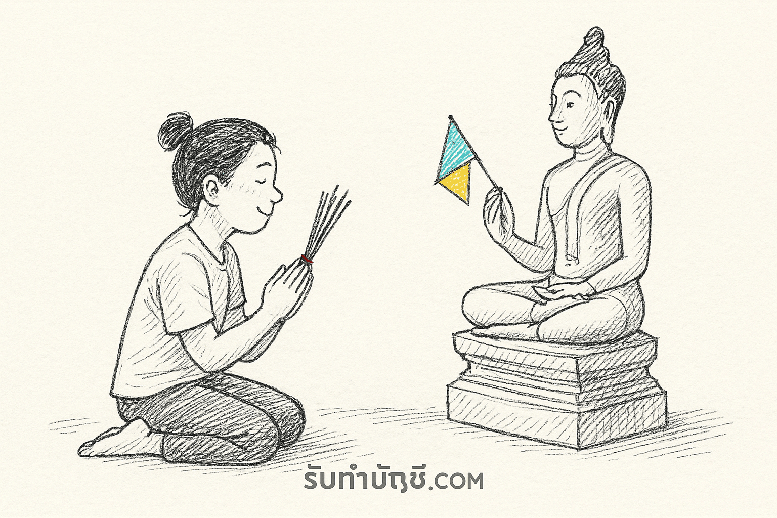 คำอธิษฐาน ตัดหวายลูกนิมิต