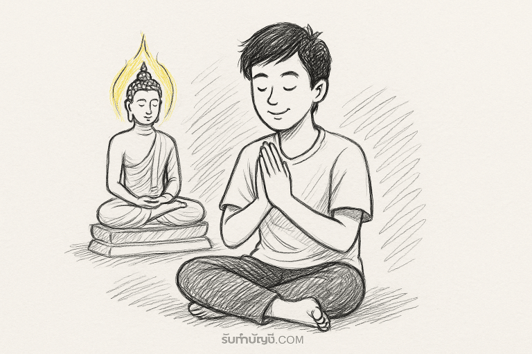 คำอธิษฐาน ก่อน การสวดมนต์