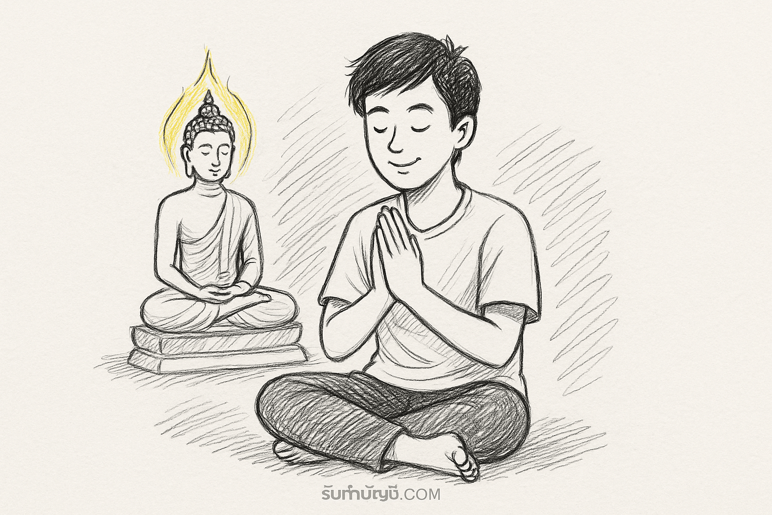 คำอธิษฐาน ก่อน การสวดมนต์