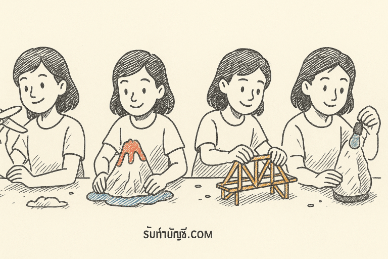สิ่ง ประดิษฐ์ stem ง่ายๆ