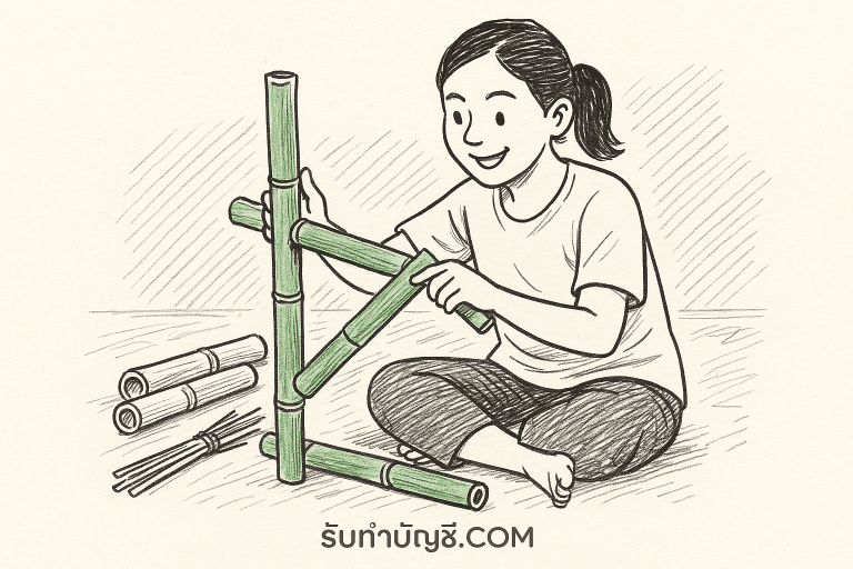 โครง งาน สิ่ง ประดิษฐ์ จาก ไม้ไผ่