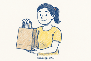 ถุงกระดาษใส่อาหาร 9 ความปลอดกลายความนิยมมากเฉพาะร้านอาหาร
