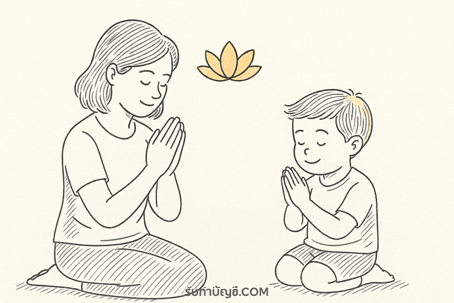 คำอธิษฐาน ให้ลูก เป็นคนดี ทำ ดี
