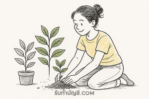 ใบเนียมวิธีปลูก 9 สมุนไพรมาประกอบอาหารแกงในกระถางในแปลงดิน?