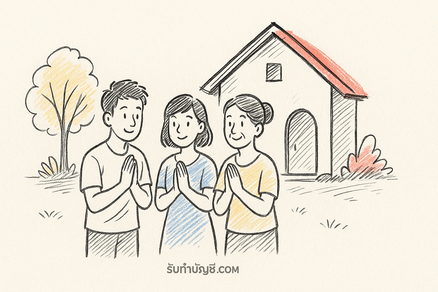 เขียน คำ ขึ้นบ้านใหม่