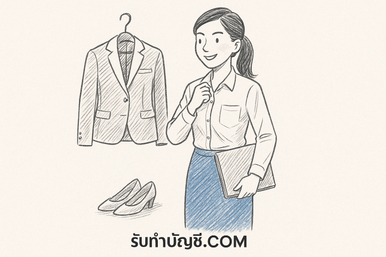 แต่งตัวไปสัมภาษณ์งาน