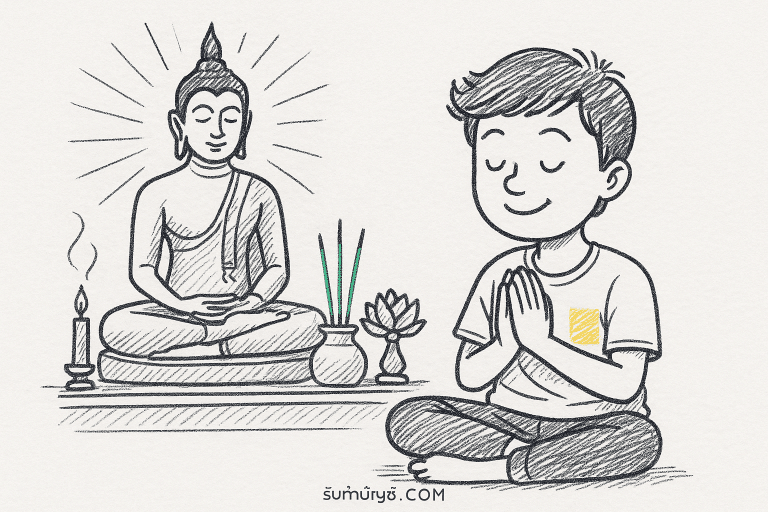 คาถาเงินล้าน 30 จบ พร้อม คำอธิษฐาน