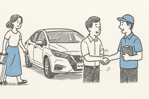 บริการรถยนต์นิสสันอัลเมร่าเพื่อความสะดวกสบายของคุณ ฉบับเข้าใ