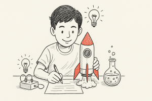 การสร้างสรรค์สิ่งประดิษฐ์ทางวิทยาศาสตร์สำหรับเด็ก ๆ ฉบับเข้า