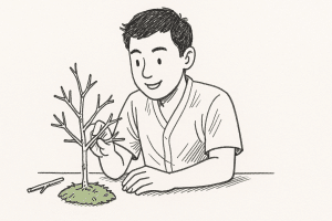 การสร้างสรรค์สิ่งประดิษฐ์ที่น่าสนใจจากกิ่งไม้ธรรมชาติ ฉบับเข