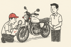 บริการตรวจสอบและเช็คสภาพรถมอเตอร์ไซค์อย่างละเอียด ฉบับเข้าใจ