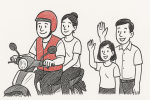 สหกรณ์บริการมอเตอร์ไซค์เพื่อการเดินทางที่สะดวกสบาย ฉบับเข้าใ