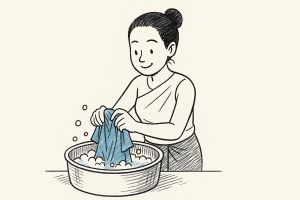 หากไม่มีสารซักฟอกแล้วเราจะใช้สิ่งใดในการซักเสื้อผ้า ฉบับเข้า