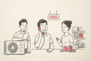 ศูนย์บริการและจำหน่ายอะไหล่สำหรับเซ็นทรัลแอร์ ฉบับเข้าใจง่าย