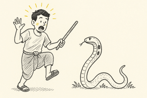 สิ่งที่ทำให้งูรู้สึกกลัวและหลีกเลี่ยงในธรรมชาติ ฉบับเข้าใจง่