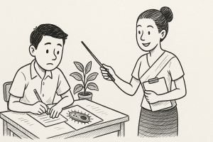 แบบทดสอบเกี่ยวกับสิ่งมีชีวิตที่ประกอบด้วยเซลล์เดียว ฉบับเข้า