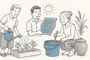 สิ่ง ประดิษฐ์ จาก เศรษฐกิจ พอ เพียง (Inventions from the Suf