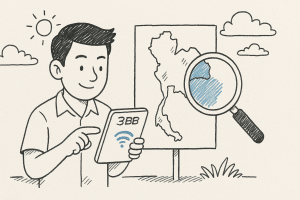 ตรวจสอบพื้นที่การให้บริการของอินเทอร์เน็ต 3BB ฉบับเข้าใจง่าย