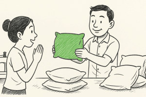 รับทำ หมอน (Making pillows) หมอนแนวทางในการเลือกบริการเหมาะส