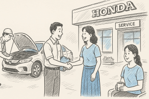 ศูนย์บริการฮอนด้า บายพาส ตั้งอยู่ที่ชลบุรี บริการครบวงจร ฉบั