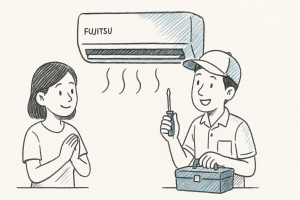 ศูนย์ บริการ แอร์ fujitsu (Fujitsu air conditioner service c