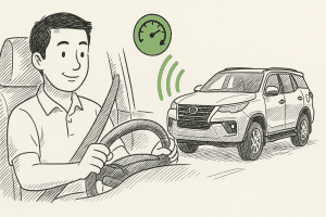 รับติดตั้ง cruise control fortuner (2569) ประโยชน์ของรถควร;ร